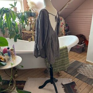 Free people mini dress tunic top